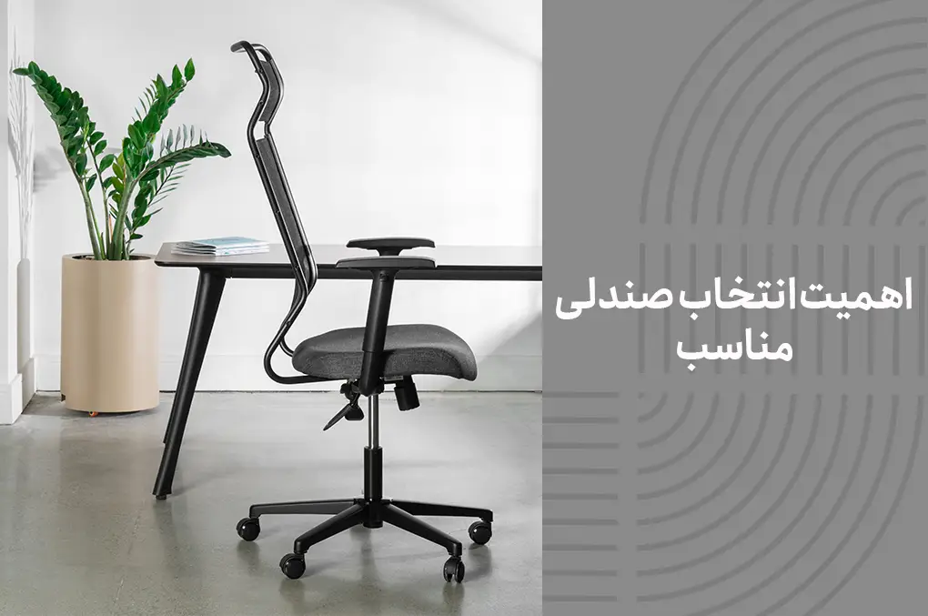 اهمیت انتخاب صندلی مناسب